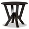 Baxton Studio Kaila Modern and Contemporary Two-Tone Dark Brown and Walnut Brown Finished Wood 5-Piece Dining Set 179-11389-10900-Zoro - alternate 3